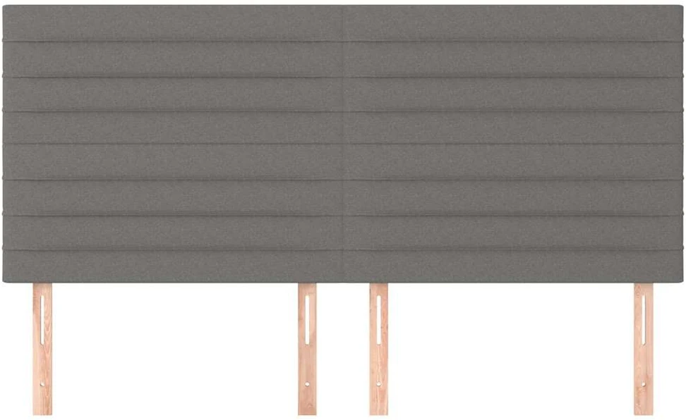 Galvūgalis, 4vnt.,tamsiai pilkos spalvos,100x5x78/88cm, audinys