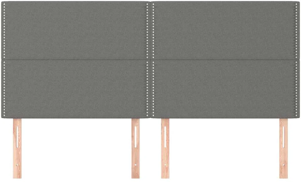Galvūgalis, 4vnt.,tamsiai pilkos spalvos,100x5x78/88cm, audinys