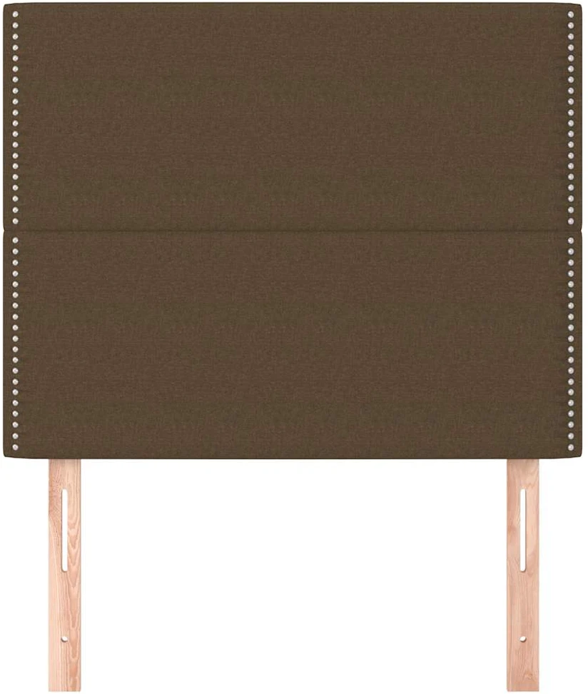 Galvūgalis, 2vnt.,tamsiai rudos spalvos,90x5x78/88cm, audinys