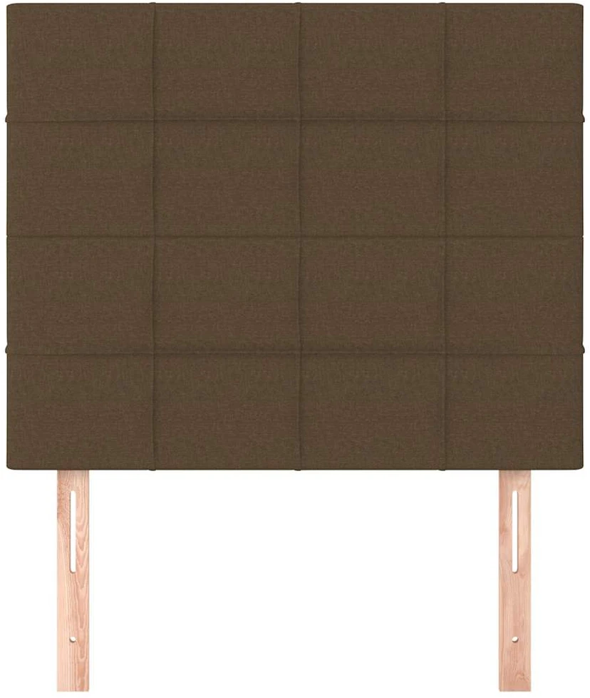 Galvūgalis, 2vnt.,tamsiai rudos spalvos,90x5x78/88cm, audinys
