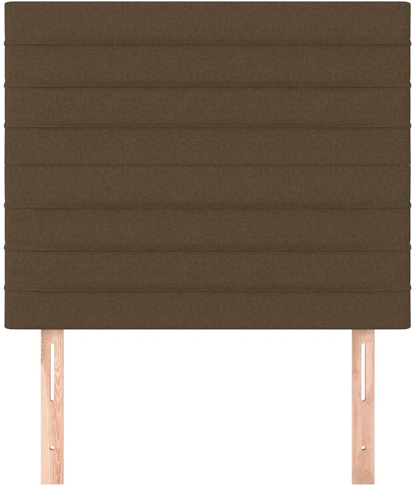 Galvūgalis, 2vnt.,tamsiai rudos spalvos,90x5x78/88cm, audinys