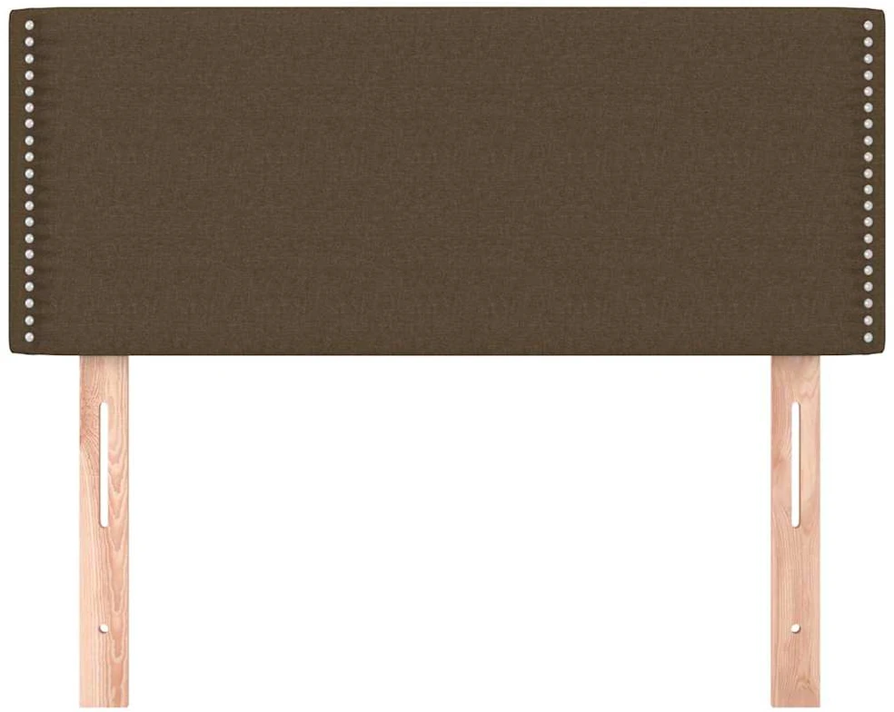 Galvūgalis, tamsiai rudos spalvos, 100x5x78/88cm, audinys