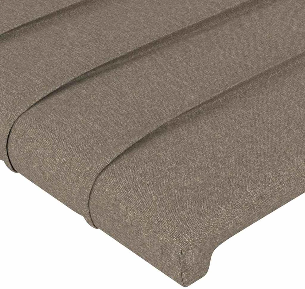 Galvūgalis, taupe spalvos, 100x5x78/88cm, audinys