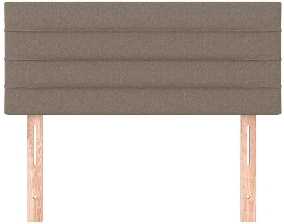 Galvūgalis, taupe spalvos, 100x5x78/88cm, audinys