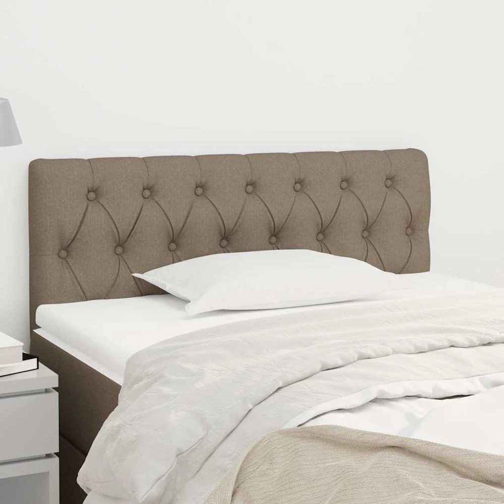 Galvūgalis, taupe spalvos, 90x7x78/88 cm, audinys
