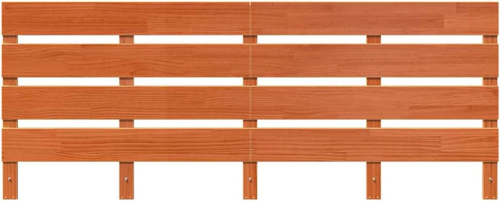 Galvūgalis Vaško ruda 200,5 x 3 x 80 cm Kietos pušies mediena