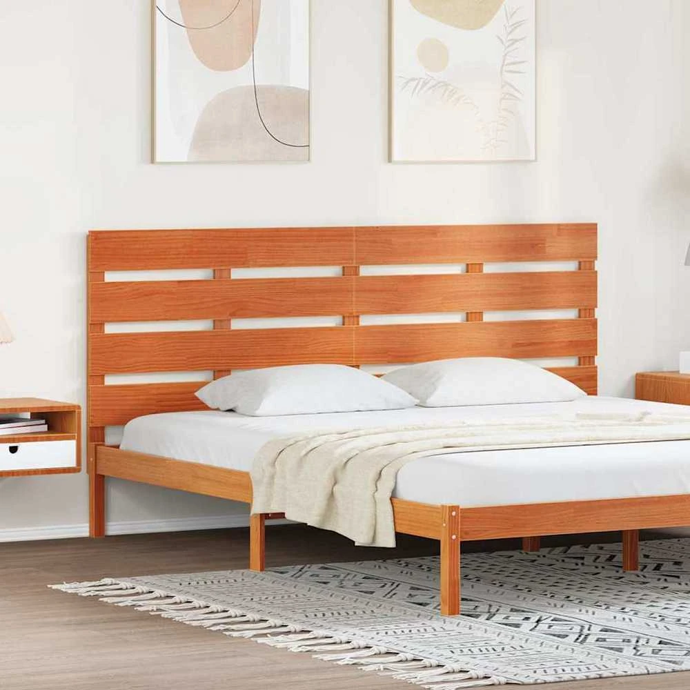 Galvūgalis Vaško ruda 200,5 x 3 x 80 cm Kietos pušies mediena