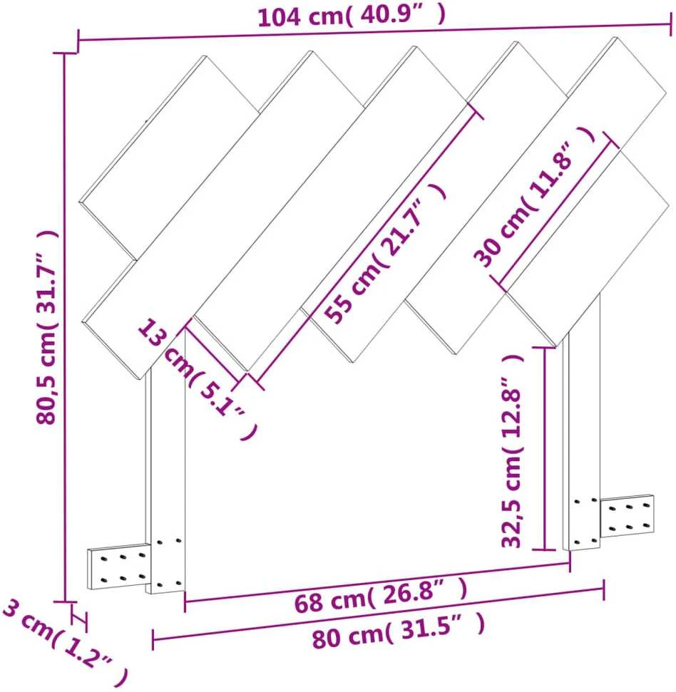 Galvūgalis, vaško rudos spalvos, 100cm, pušies medienos masyvas