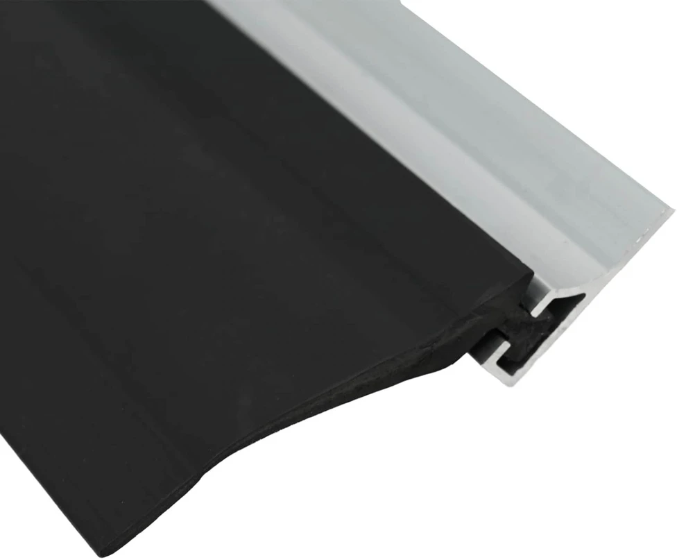 Garažo durų sandarinimas Juoda 52 x 2 mm 6 m PVC