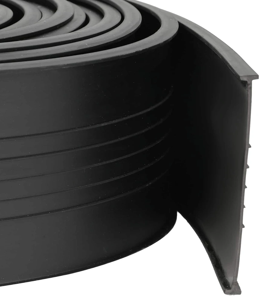 Garažo durų sandarinimas Juoda 70 x 6 mm 2,5 m PVC