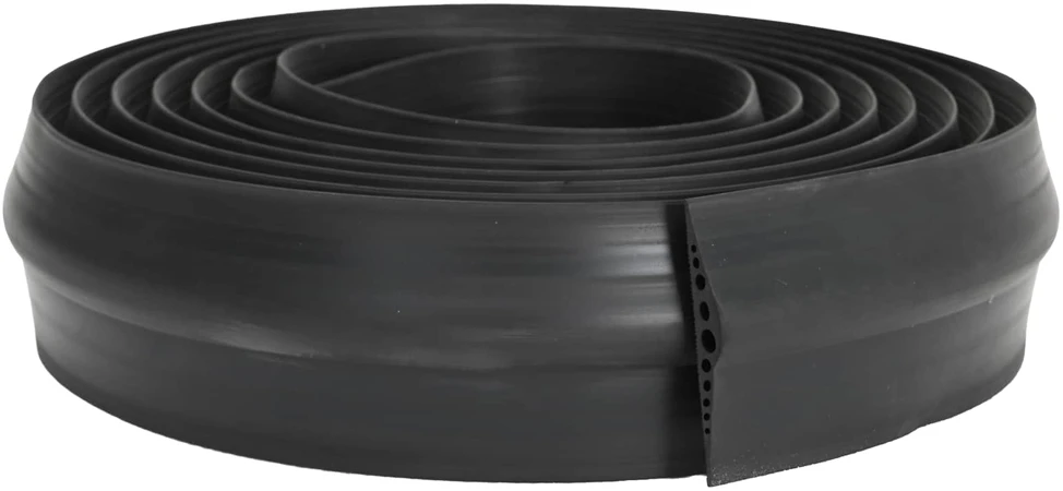 Garažo Grindų Sandariklis Juoda 155 x 28 mm 1,5 m EPDM guma