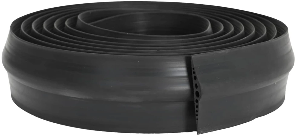 Garažo Grindų Sandariklis Juoda 155 x 28 mm 10 m EPDM guma