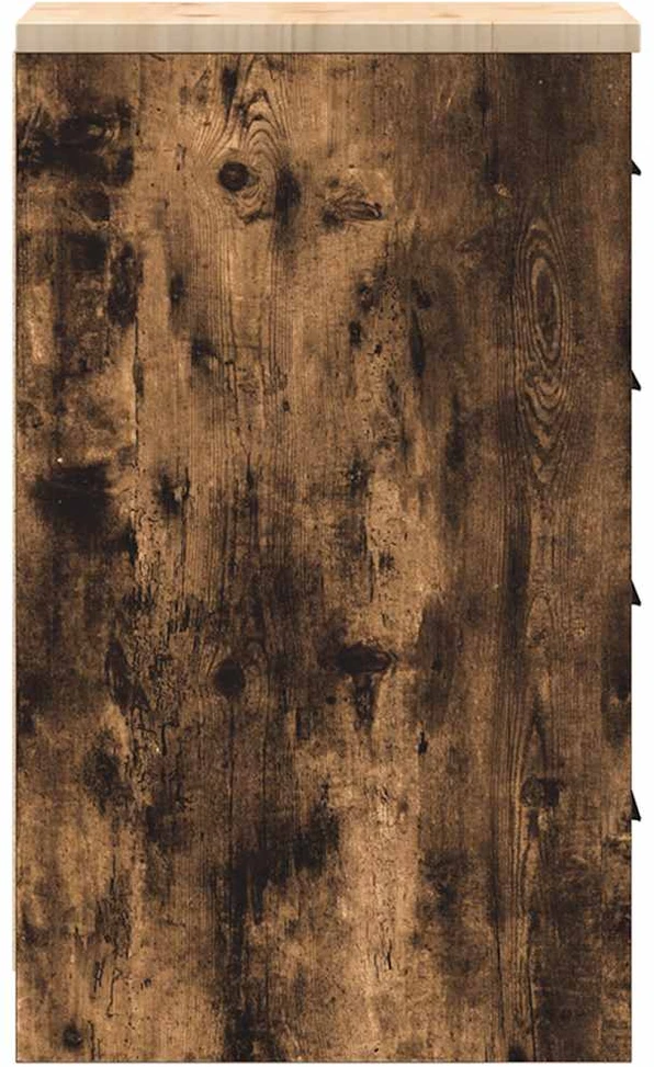 Garažo spinta, 30x51x85 cm, pušies medienos masyvas