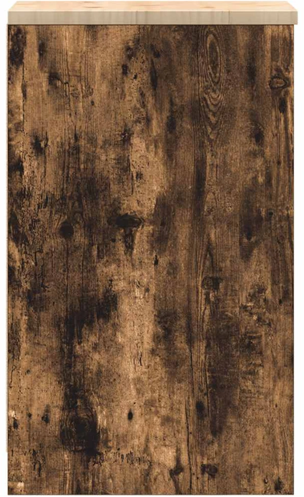 Garažo spinta, 30x51x85 cm, pušies medienos masyvas