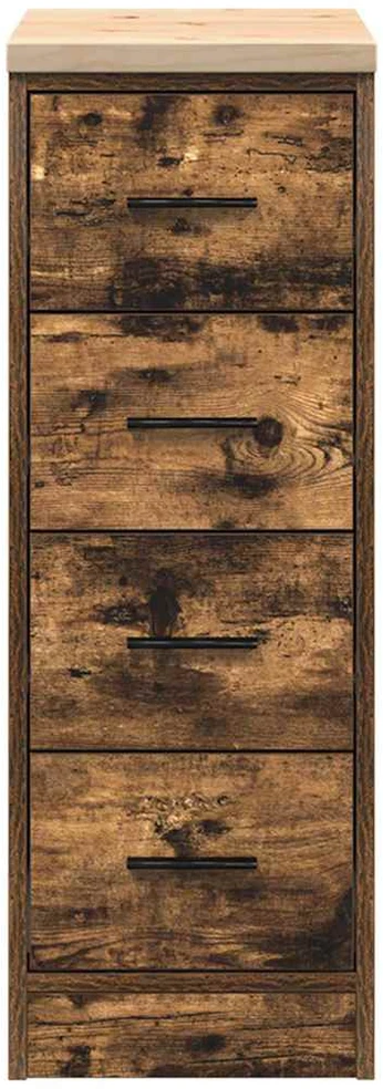 Garažo spinta, 30x51x85 cm, pušies medienos masyvas