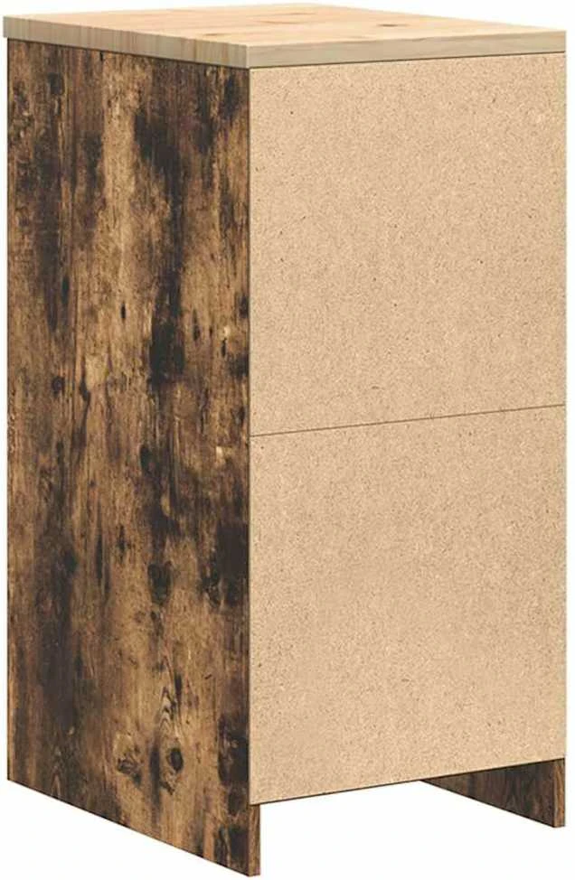 Garažo spinta, 40x51x85 cm, pušies medienos masyvas
