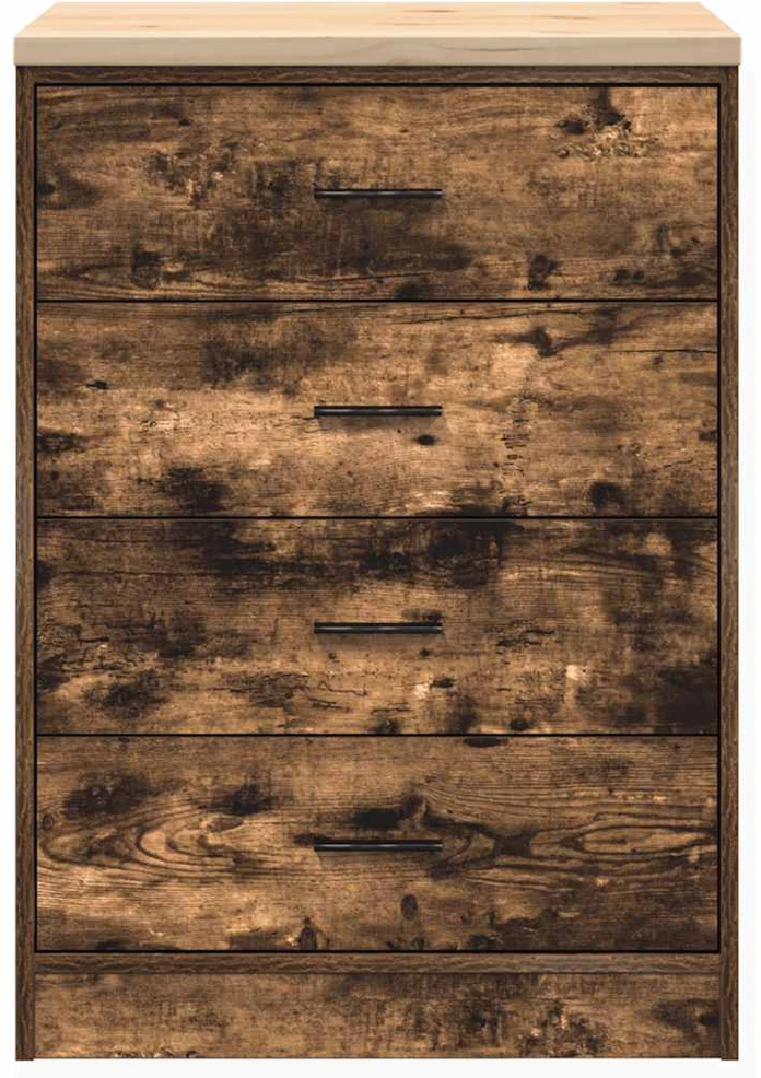 Garažo spinta, 60x51x85 cm, pušies medienos masyvas