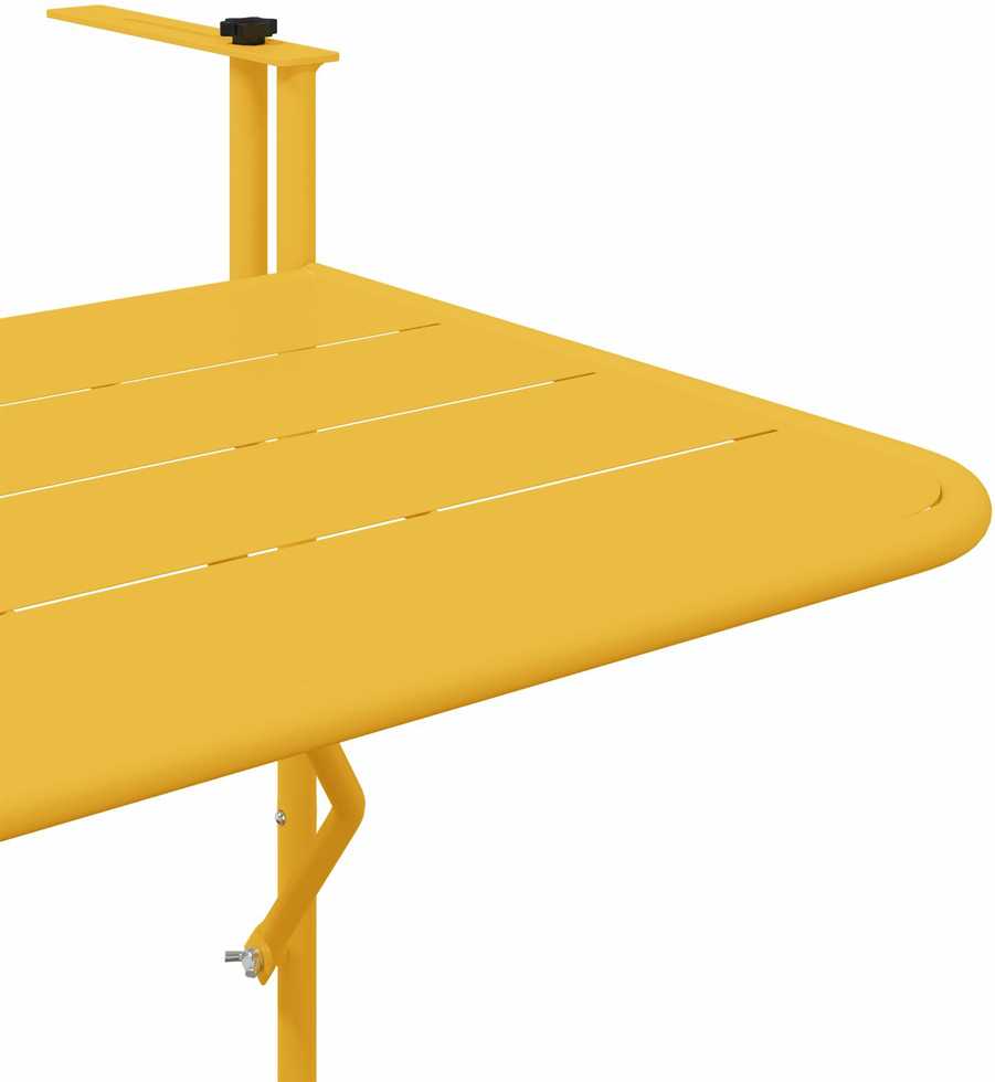 Kabantis balkono stalas Garstyčių 60 x 39 x 65 cm Plienas