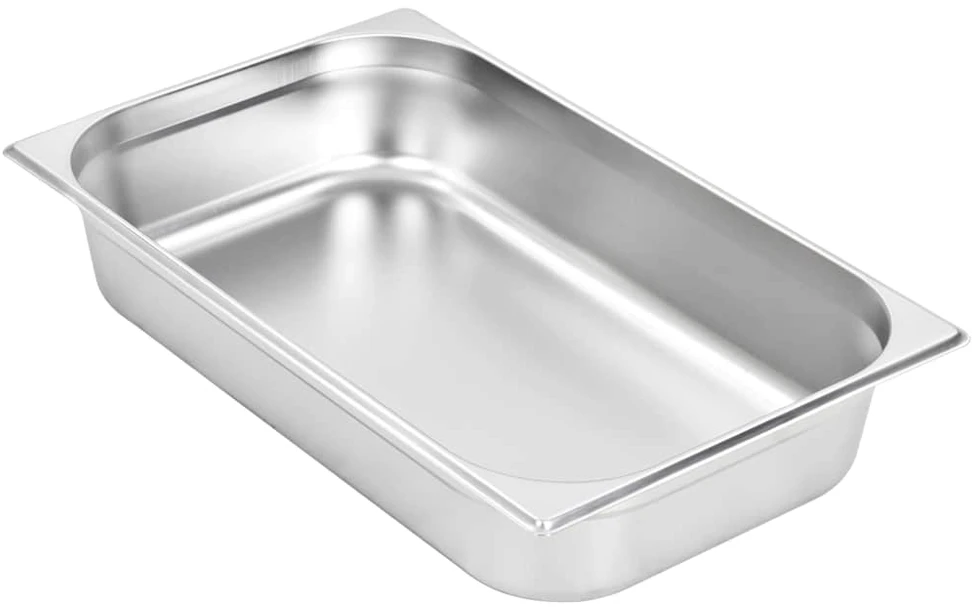 Gastronorm indai, 4 vnt., nerūdijantis plienas