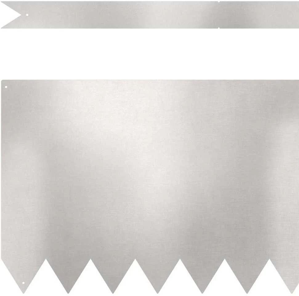 Vejo kraštas 50 vnt. 100 x 0,05 x 30 cm Nerūdijantis Plienas