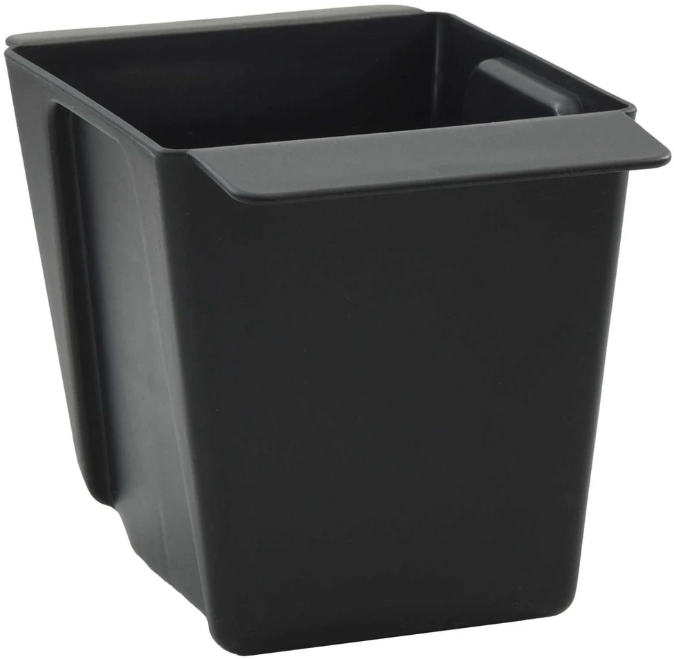 Gėlių dėžės Euro paletėms 12 vnt. Juoda 14 x 9 x 9,5 cm