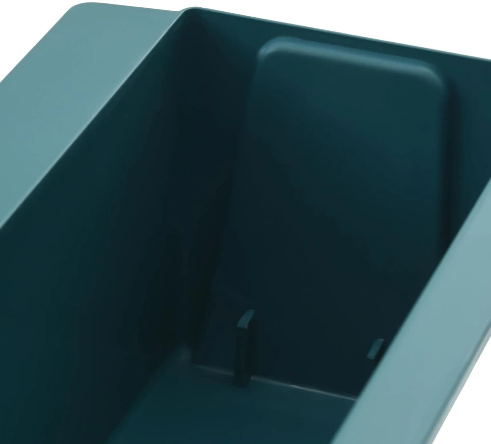 Gėlių dėžės Euro paletėms 12 vnt. Žalia 36 x 13,5 x 9,5 cm