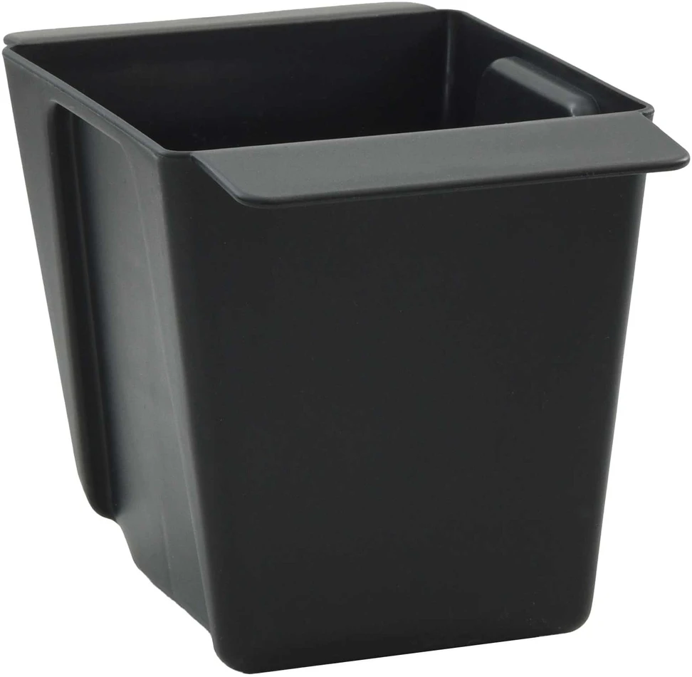 Gėlių dėžės Euro paletėms 12 vnt. Juoda 14 x 9 x 9,5 cm