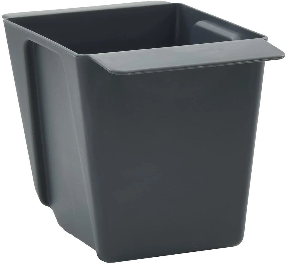 Gėlių dėžės Euro paletėms 12 vnt. Pilka 14 x 9 x 9,5 cm