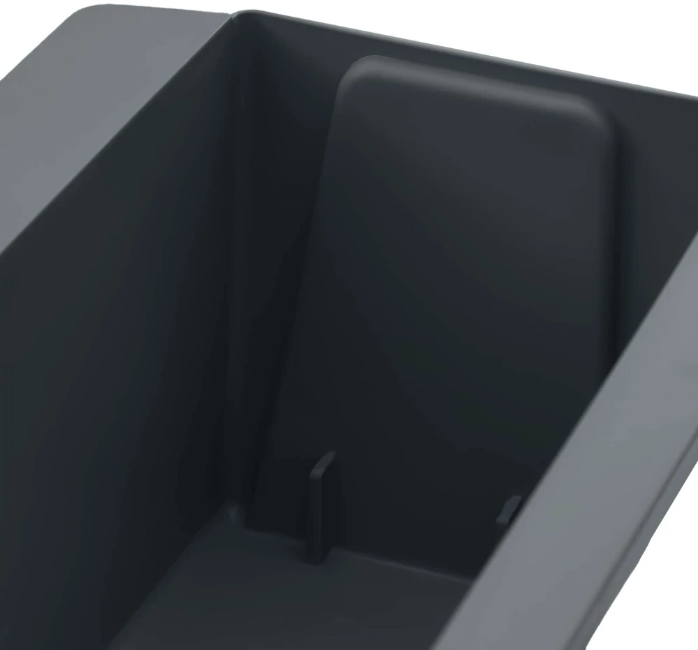 Gėlių dėžės Euro paletėms 24 vnt. Pilka 36 x 13,5 x 9,5 cm