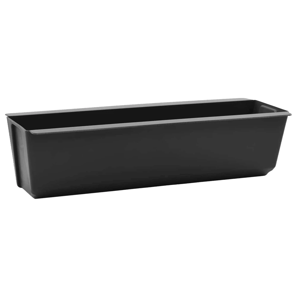 Gėlių dėžės Euro paletėms 24 vnt. Juoda 36 x 13,5 x 9,5 cm