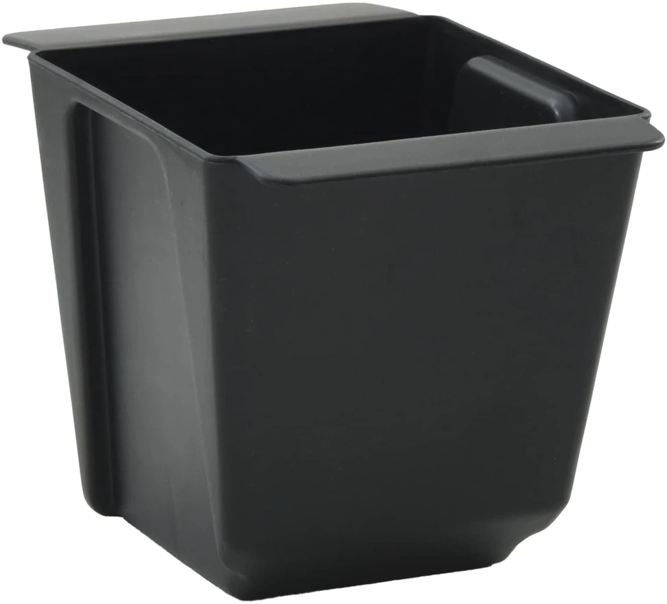 Gėlių dėžės Euro paletėms 24 vnt. Juoda 13,5 x 9 x 9,5 cm