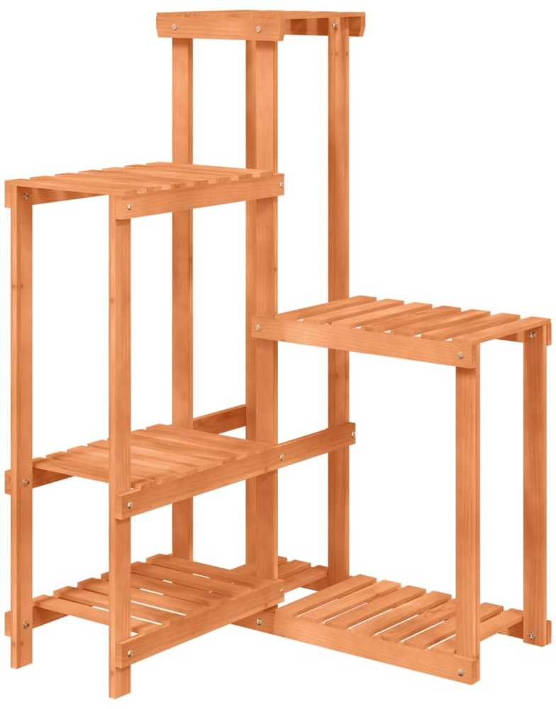Gėlių stovas, 62,5x61,5x101,5cm, eglės medienos masyvas