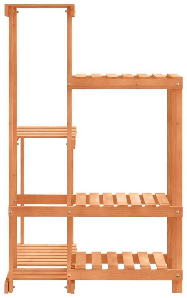 Gėlių stovas, 62,5x61,5x101,5cm, eglės medienos masyvas