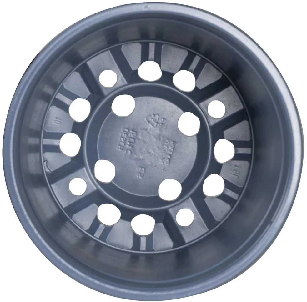 Apvalus gėlių vazonas 100 vnt. Terakotos Ø 15 x 13 cm Plastmasė