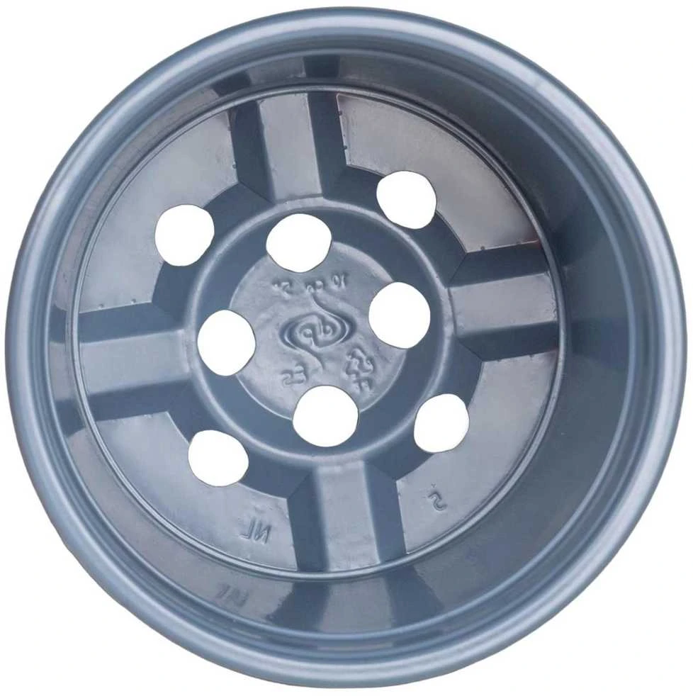 Apvalus gėlių vazonas 200 vnt. Terakotos Ø 10 x 8 cm Plastmasė