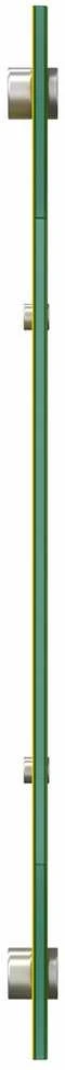 Virtuvės atbraila Geltona 120 x 40 cm grūdintas stiklas