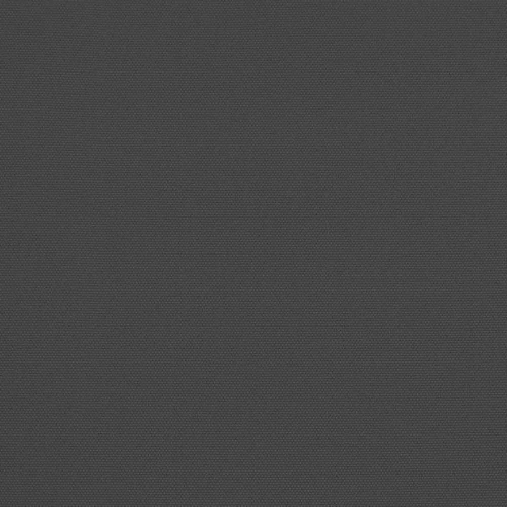 Gembinis skėtis su LED ir metaliniu stulpu, antracito, 350cm
