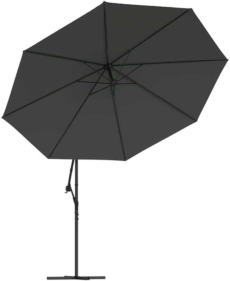 Gembės form. saulės skėtis su alium. stulp., 350 cm, antr. sp.