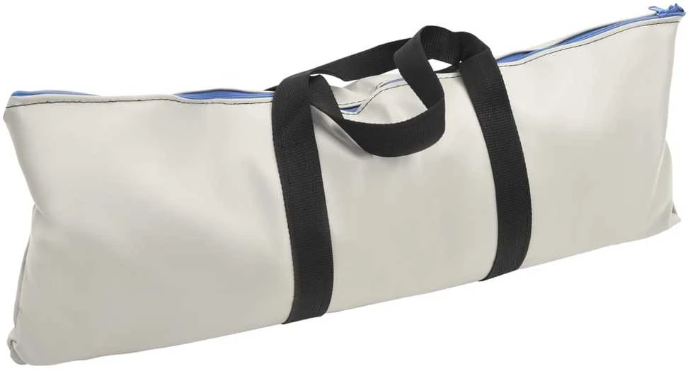 Gimnastikos kilimėlis su pompa, mėlynas, 100x100x20cm, PVC