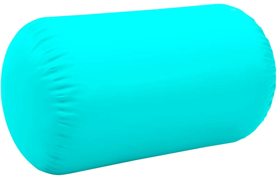 Gimnastikos ritinys su pompa, žalias, 100x60cm, PVC