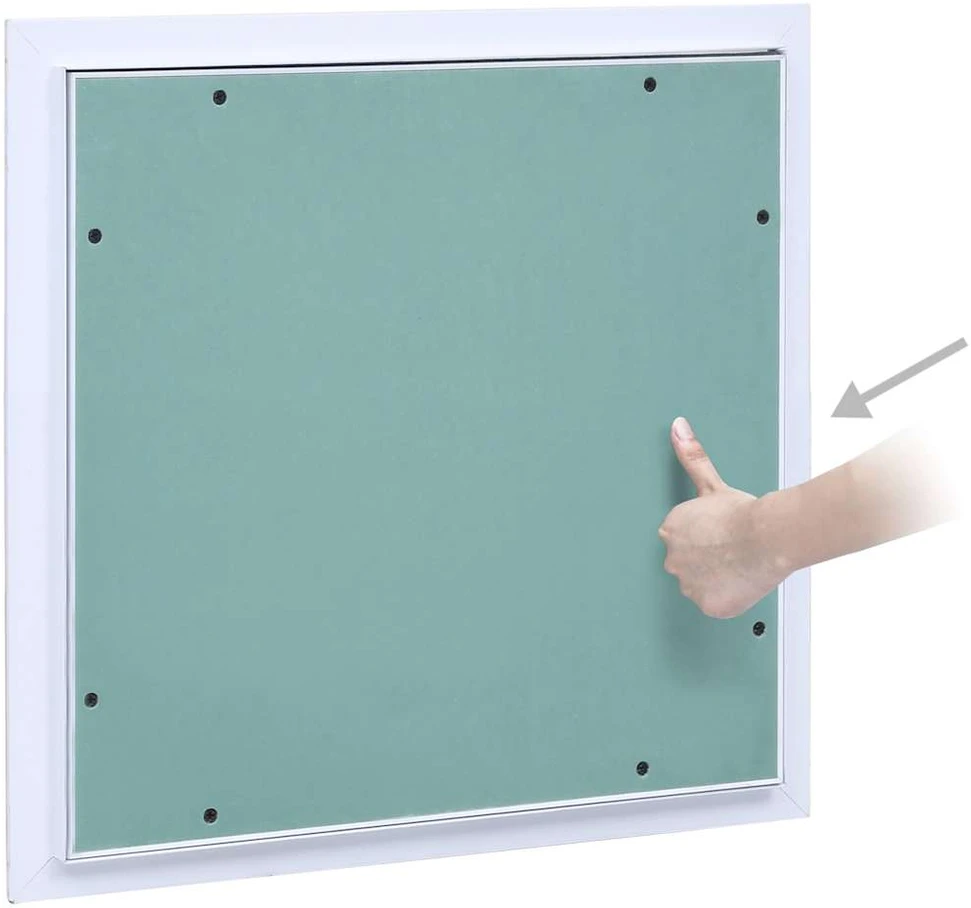 Gipso kartono plokštė su aliuminiu rėmu, 300x300mm