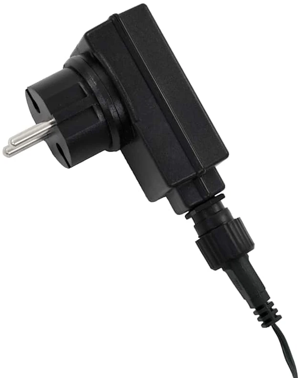 Girlianda, 600 LED, vid./lauk., IP44, 60m, šalta balta sp.