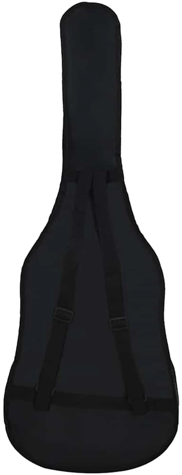 Gitaros dėklas 1/2 dydžio gitarai, juodas, 94x35 cm, audinys