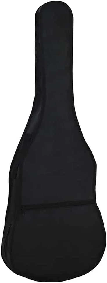 Gitaros dėklas 3/4 dydžio gitarai, juodas, 94x35 cm, audinys