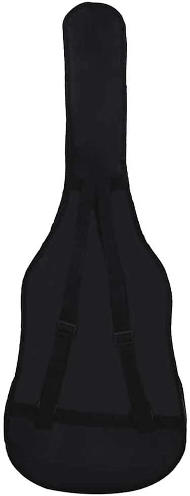 Gitaros dėklas 3/4 dydžio gitarai, juodas, 94x35 cm, audinys