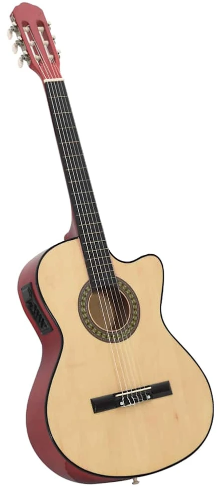 Gitaros rinkinys su ekvalaizeriu, 12 dalių, 6 stygos