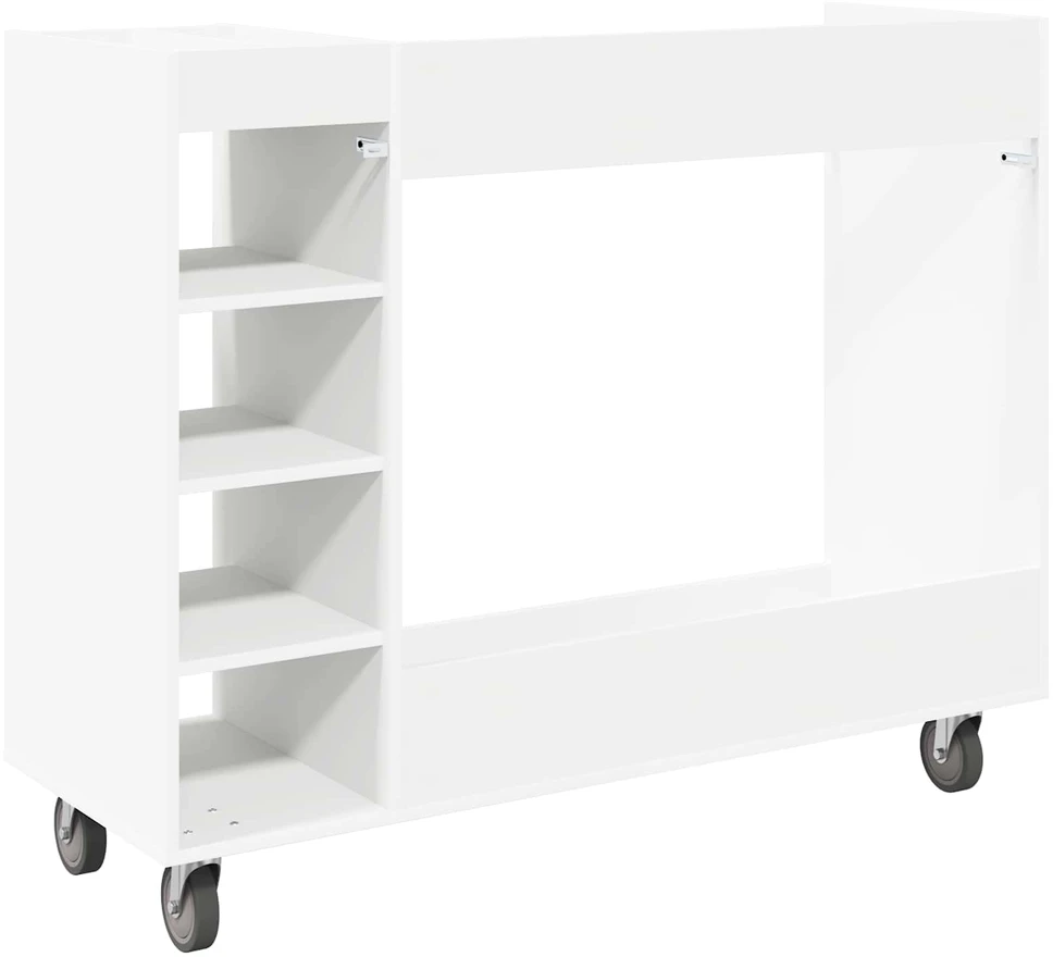Golfo spinta su ratu Paprastas Balta 120 x 45 x 98 cm