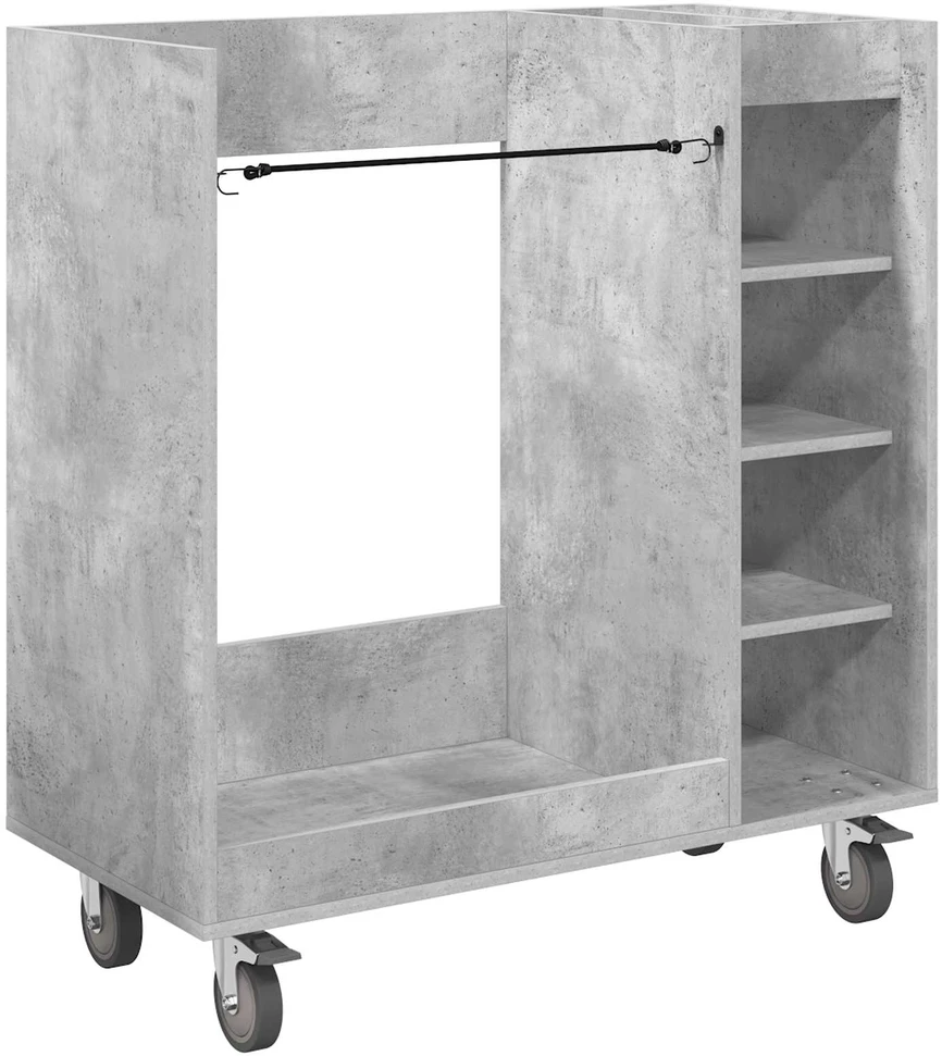 Golfo spinta Betono pilka 90 x 45 x 98 cm Engineered Wood