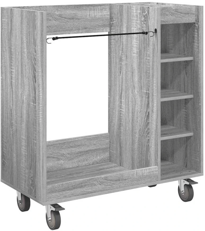 Golfo spinta su ratu Paprastas Pilkas Sonoma 90 x 45 x 98 cm