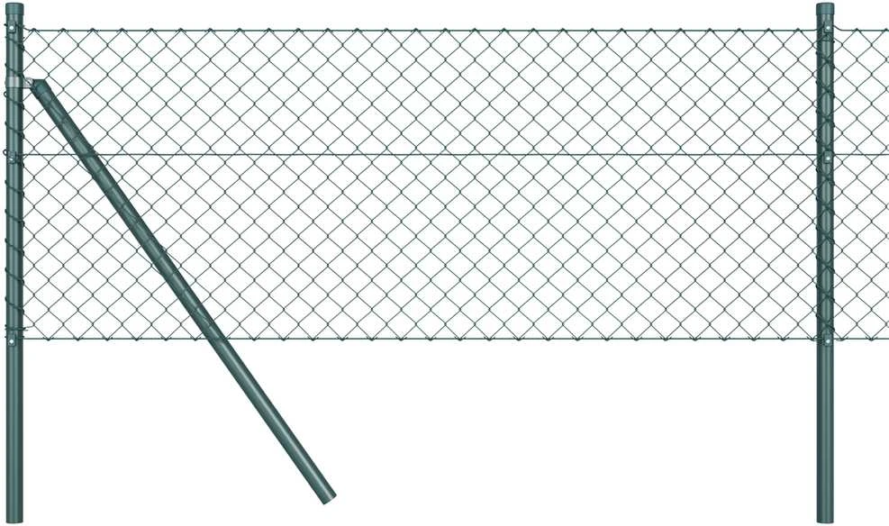 Grandinės tvoros tvirtinimas 10 x 0,4 m PVC dengtas plienas
